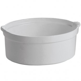 TableCraft CW3000GY 3.5 Qt. Gray Shell Casserole Dish