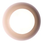 Ariane Mohenjo Daro 67.63 oz. Gold and Brown Organic Round Porcelain Bowl - 2/Case
