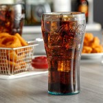 GET 1126-JC Bell 26 oz. Jade Coca-Cola® SAN Plastic Soda Glass - 72/Case
