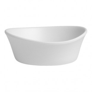 Delfin Marisol from Steelite International 16 oz. White Melamine Grapefruit Bowl - 12/Case Delfin Marisol from Steelite International 16 oz. White Melamine Grapefruit Bowl - 12/Case