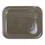Creations Brooklyn from Steelite International 1.25 Qt. Gray Melamine Round Bowl - 6/Case Creations Brooklyn from Steelite International 1.25 Qt. Gray Melamine Round Bowl - 6/Case