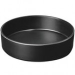 Cal-Mil Hudson 72 oz. Black Raised Rim Melamine Bowl Cal-Mil Hudson 72 oz. Black Raised Rim Melamine Bowl