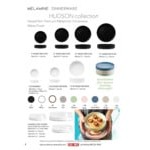 Cal-Mil Hudson 72 oz. Black Raised Rim Melamine Bowl Cal-Mil Hudson 72 oz. Black Raised Rim Melamine Bowl