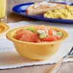 Acopa Foundations 13 oz. Yellow Narrow Rim Melamine Grapefruit Bowl - 12/Case Acopa Foundations 13 oz. Yellow Narrow Rim Melamine Grapefruit Bowl - 12/Case