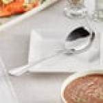 Acopa Edgeworth 0.875 oz. 18/8 Stainless Steel Extra Heavy Weight Gravy Ladle Acopa Edgeworth 0.875 oz. 18/8 Stainless Steel Extra Heavy Weight Gravy Ladle