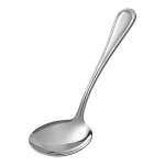 Acopa Edgeworth 0.875 oz. 18/8 Stainless Steel Extra Heavy Weight Gravy Ladle Acopa Edgeworth 0.875 oz. 18/8 Stainless Steel Extra Heavy Weight Gravy Ladle