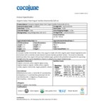 Cocojune Dairy-Free Vanilla Chamomile Coconut Cultured Yogurt Alternative 4 oz. - 12/Case