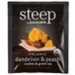 Steep By Bigelow Organic Dandelion and Peach Tea Bags - 120/Case