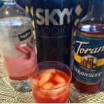 Torani Sugar-Free Strawberry Flavoring / Fruit Syrup 750 mL Glass Bottle Torani Sugar-Free Strawberry Flavoring / Fruit Syrup 750 mL Glass Bottle