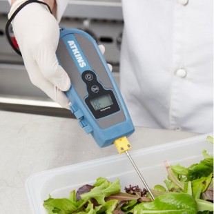 Cooper-Atkins 94020-K EconoTemp Single-Handed Thermocouple Thermometer with Direct Connect DuraNeedle Probe and Wall Mount, -40 to 500 Degrees Fahrenheit Cooper-Atkins 94020-K EconoTemp Single-Handed Thermocouple Thermometer with Direct Connect DuraNeedle Probe and Wall Mount, -40 to 500 Degrees Fahrenheit