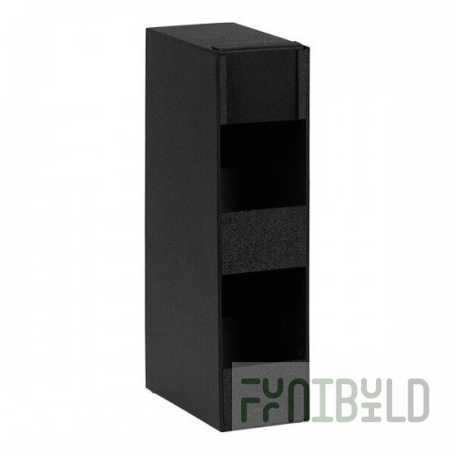 Cal-Mil Classic Black 2-Tier Countertop Straw Organizer 23422-13