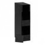 Cal-Mil Classic Black 2-Tier Countertop Straw Organizer 23422-13
