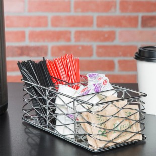 American Metalcraft BNCC48 Chrome Birdnest Coffee Caddy - 8 1/2 American Metalcraft BNCC48 Chrome Birdnest Coffee Caddy - 8 1/2