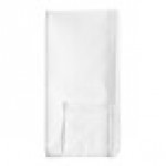 Intedge White 65/35 Polycotton Blend Cloth Napkins, 20 Intedge White 65/35 Polycotton Blend Cloth Napkins, 20