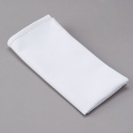 Intedge White 65/35 Polycotton Blend Cloth Napkins, 20 Intedge White 65/35 Polycotton Blend Cloth Napkins, 20