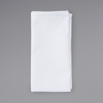Intedge White 65/35 Polycotton Blend Cloth Napkins, 20 Intedge White 65/35 Polycotton Blend Cloth Napkins, 20