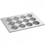 Baker's Lane 20 Cup 8.2 oz. Glazed Aluminized Steel Pecan Roll / Jumbo Muffin Pan - 26