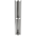 Vollrath LD3-2 Two-Tier Stainless Steel Wall Mount / Countertop Lid Holder