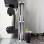 Vollrath LD3-2 Two-Tier Stainless Steel Wall Mount / Countertop Lid Holder