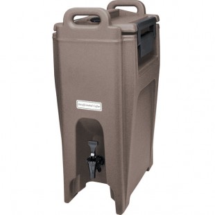 Cambro UC500194 Ultra Camtainer® 5.25 Gallon Granite Sand Insulated Beverage Dispenser