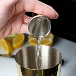 Barfly® M37001GD 20 mL & 40 mL (0.68 oz. & 1.35 oz.) Gold-Plated Japanese Style Jigger Barfly® M37001GD 20 mL & 40 mL (0.68 oz. & 1.35 oz.) Gold-Plated Japanese Style Jigger