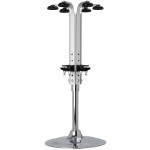 Precision Pours ROL 1 oz MO Rack & Pour 1 oz. Rotary 6 Bottle Measured Liquor Pourer and Rack System Precision Pours ROL 1 oz MO Rack & Pour 1 oz. Rotary 6 Bottle Measured Liquor Pourer and Rack System