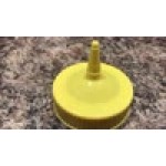 Vollrath 4913-01 Traex® Brown Single Tip Wide Mouth Bottle Cap
