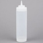 TableCraft 63TSVN INVERTAtop White Replacement ValveTop for Inverted or Squeeze Bottles with 63 mm Opening - 12/Pack