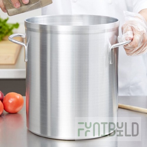 Vollrath 67516 Wear-Ever 16 Qt. Classic Aluminum Stock Pot
