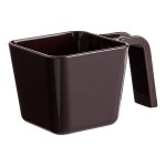 Carlisle 16 oz. Brown Polycarbonate Portion Scoop 49116-101 - 6/Case Carlisle 16 oz. Brown Polycarbonate Portion Scoop 49116-101 - 6/Case