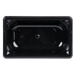 Vollrath 8044420 Super Pan® 1/4 Size Black Polycarbonate Food Pan - 4