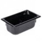 Vollrath 8044420 Super Pan® 1/4 Size Black Polycarbonate Food Pan - 4