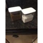 OXO Good Grips 1.2 Qt. Clear Rectangular SAN Plastic Food Storage Container with White POP Lid