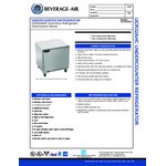 Beverage-Air UCR32AHC 32 Beverage-Air UCR32AHC 32