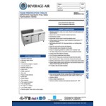 Beverage-Air SPED72HC-10-2-CL Elite Series 72