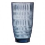 Arcoroc Rock Dew 12.25 oz. Blue Highball Glass by Arc Cardinal - 24/Case