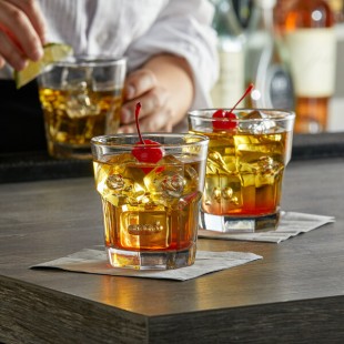 Anchor Hocking 90008 New Orleans 9 oz. Rocks / Old Fashioned Glass - 36/Case Anchor Hocking 90008 New Orleans 9 oz. Rocks / Old Fashioned Glass - 36/Case
