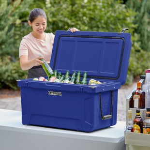 CaterGator CG65NV Navy 65 Qt. Rotomolded Outdoor Cooler / Ice Chest CaterGator CG65NV Navy 65 Qt. Rotomolded Outdoor Cooler / Ice Chest