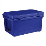 CaterGator CG65NV Navy 65 Qt. Rotomolded Outdoor Cooler / Ice Chest