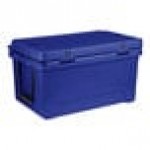CaterGator CG65NV Navy 65 Qt. Rotomolded Outdoor Cooler / Ice Chest