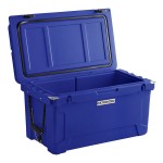CaterGator CG65NV Navy 65 Qt. Rotomolded Outdoor Cooler / Ice Chest
