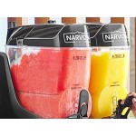 Narvon Summit Double 3.2 Gallon Granita / Slushy / Frozen Beverage Machine - 115V Narvon Summit Double 3.2 Gallon Granita / Slushy / Frozen Beverage Machine - 115V
