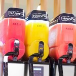Narvon Summit Double 3.2 Gallon Granita / Slushy / Frozen Beverage Machine - 115V Narvon Summit Double 3.2 Gallon Granita / Slushy / Frozen Beverage Machine - 115V