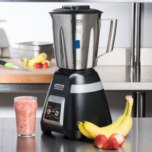 Waring BB300S Blade 48 oz. Bar Blender with Stainless Steel Container and Toggle Controls - 120V