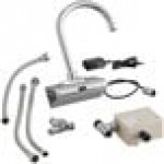 Waterloo Wall-Mount Hands-Free Sensor Faucet with 6 3/16