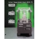 Waring WCG75 Pro Prep 0.75 Qt. Batch Bowl Food Processor with Chopper & Grinder Bowl - 3/4 hp Waring WCG75 Pro Prep 0.75 Qt. Batch Bowl Food Processor with Chopper & Grinder Bowl - 3/4 hp