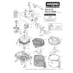 Waring WCG75 Pro Prep 0.75 Qt. Batch Bowl Food Processor with Chopper & Grinder Bowl - 3/4 hp Waring WCG75 Pro Prep 0.75 Qt. Batch Bowl Food Processor with Chopper & Grinder Bowl - 3/4 hp