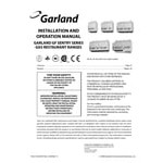 Garland GFE24-4L Liquid Propane 4 Burner 24 Garland GFE24-4L Liquid Propane 4 Burner 24
