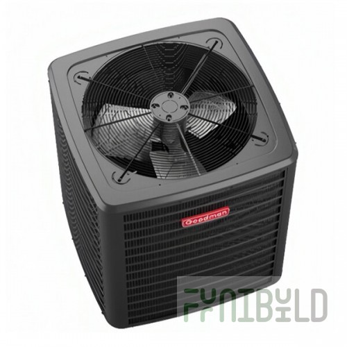 Goodman 2.5 Ton Single-Stage PSC Split System Air Conditioner (Cooling Only) GLXS4BA3010 - 14.3 SEER2, 28,600 BTU, 208/240V