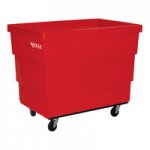 Royal Basket Trucks R11-RDX-RCA-4HNN 14 Cu. Ft. Red Recycle Cart with 4 Swivel Casters Royal Basket Trucks R11-RDX-RCA-4HNN 14 Cu. Ft. Red Recycle Cart with 4 Swivel Casters